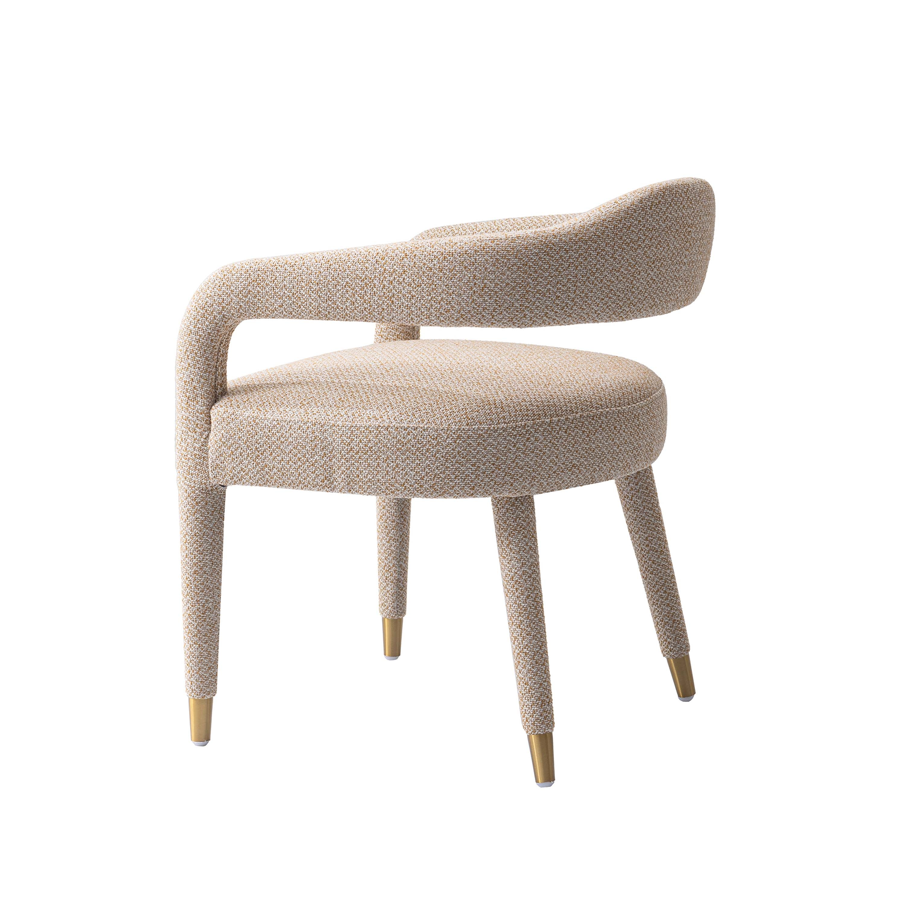 Aspen Upholstered Tweed Armchair