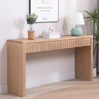 Modern Console Table with 4 Drawers – 59.2" Entryway Table