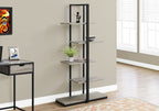 5 Tier Bookshelf Etagere - 60"h
