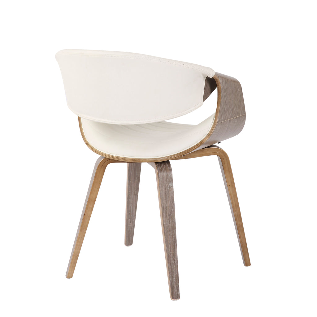 Mid-Century Modern Dining/Accent Chair in Light
