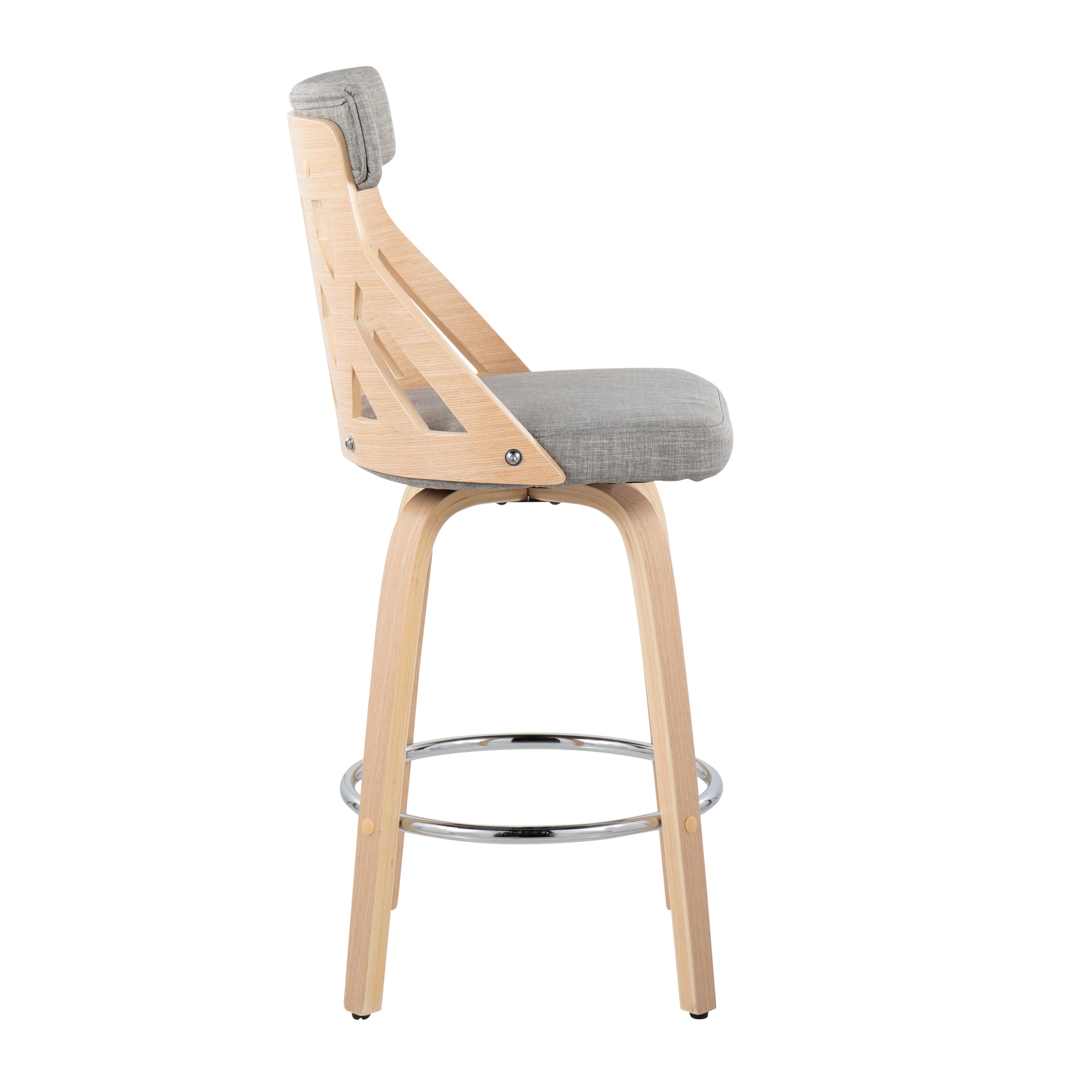 Mid-Century Modern 26" Counter Stool