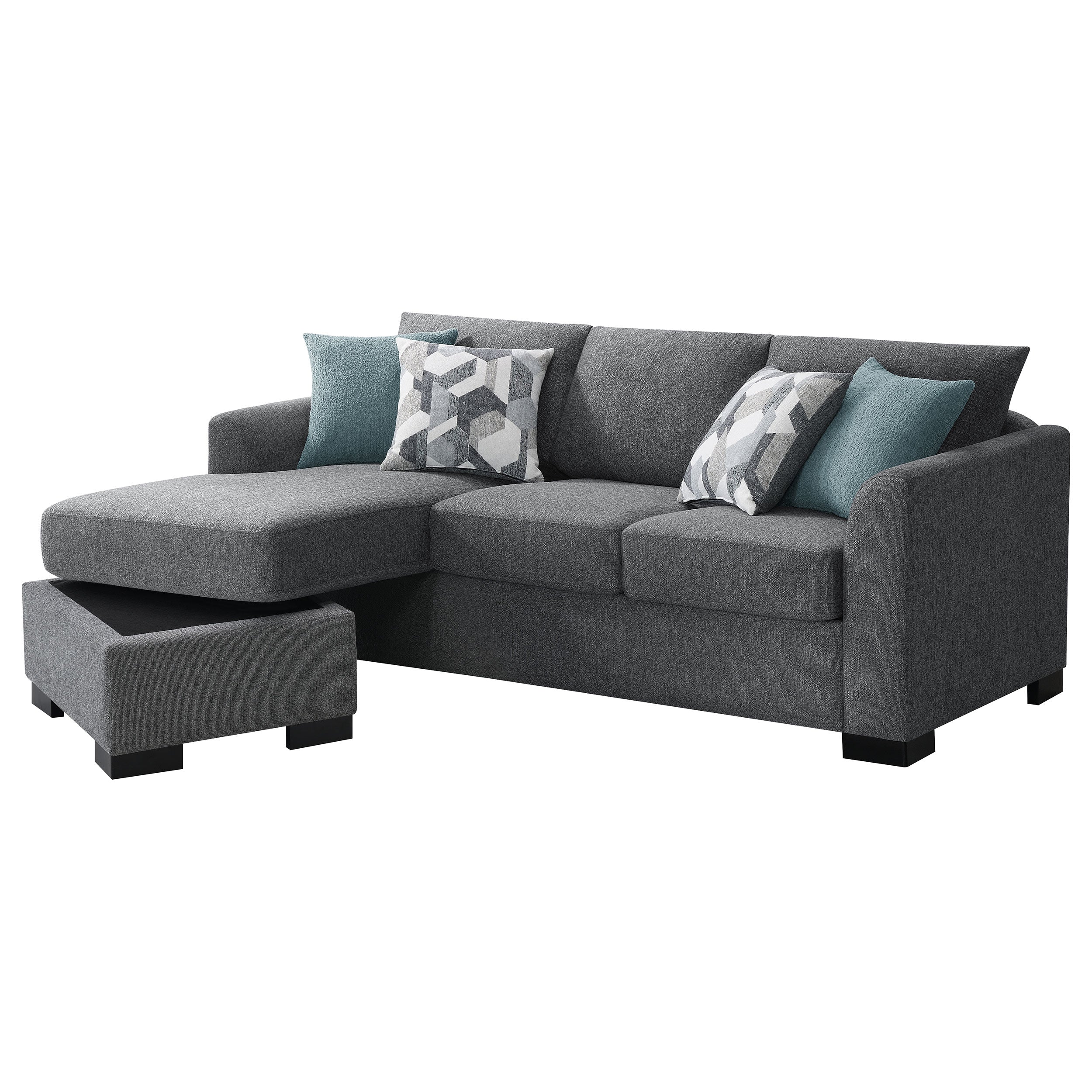 Pacheco Modern Sleeper Sectional with Chaise
