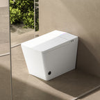 Square Smart Toilet with Built-in Tank