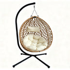 Foldable Hanging Egg Chair with Stand