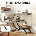 11.81 Inches C-Shaped End Table