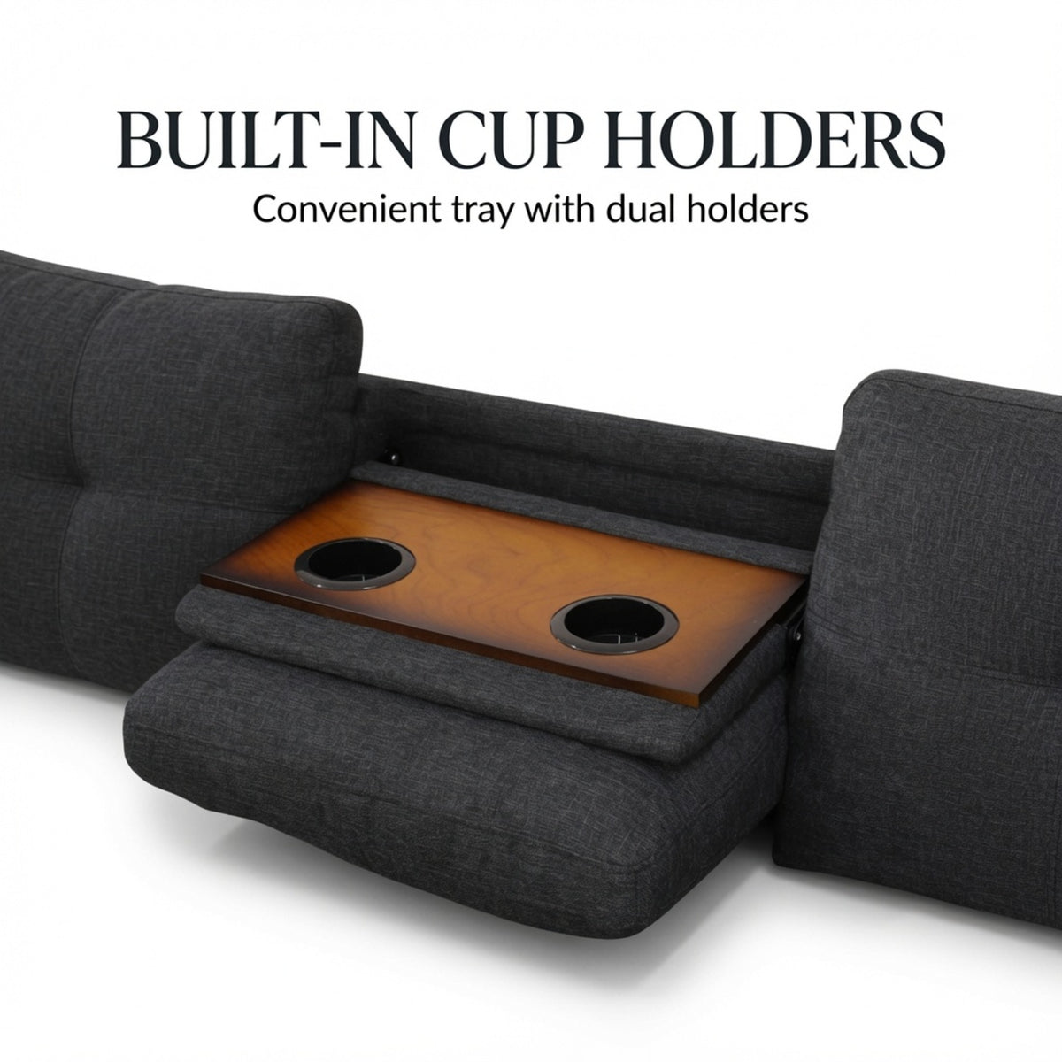 69.5" x 97.5" L-Shaped 2 Pieces Sectional Sofa