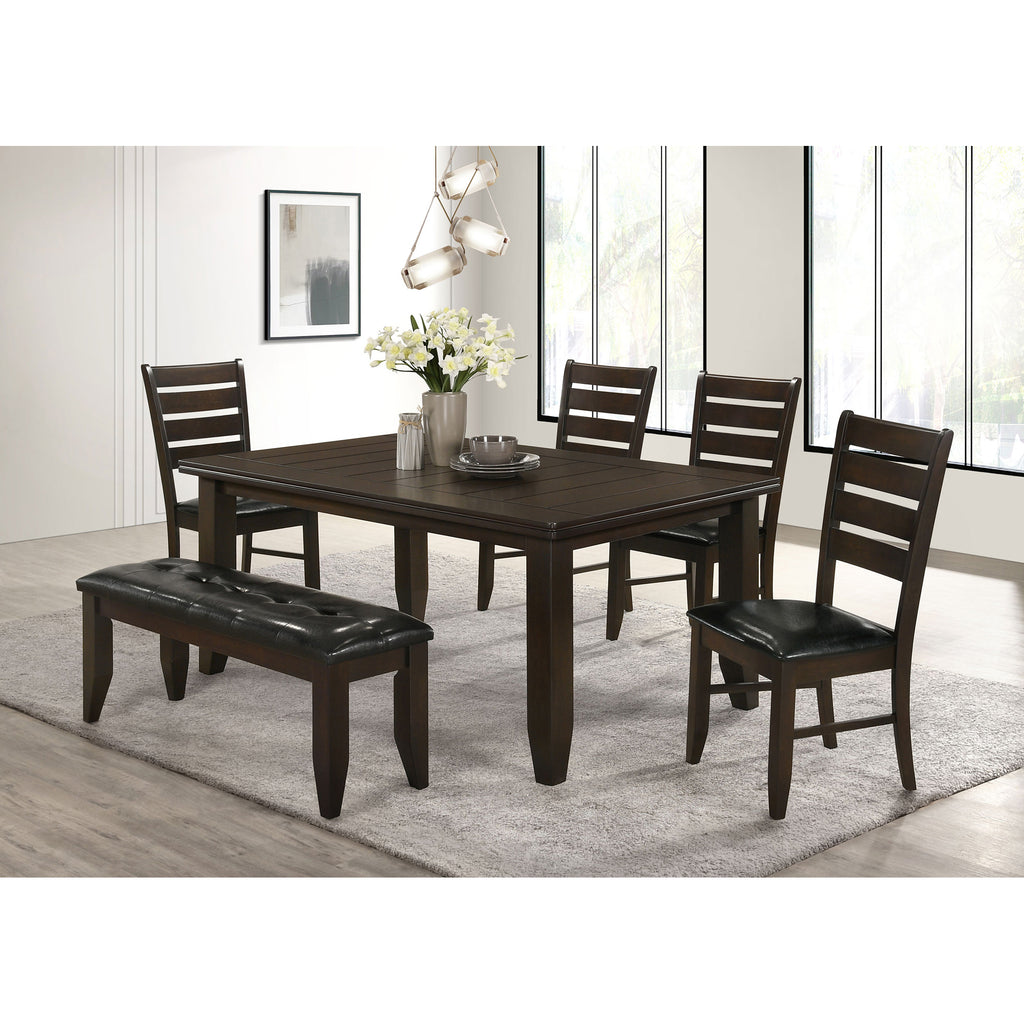 Cornish Cappuccino Casual Rectangle Dining Table