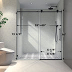6076 Matte Shower Door