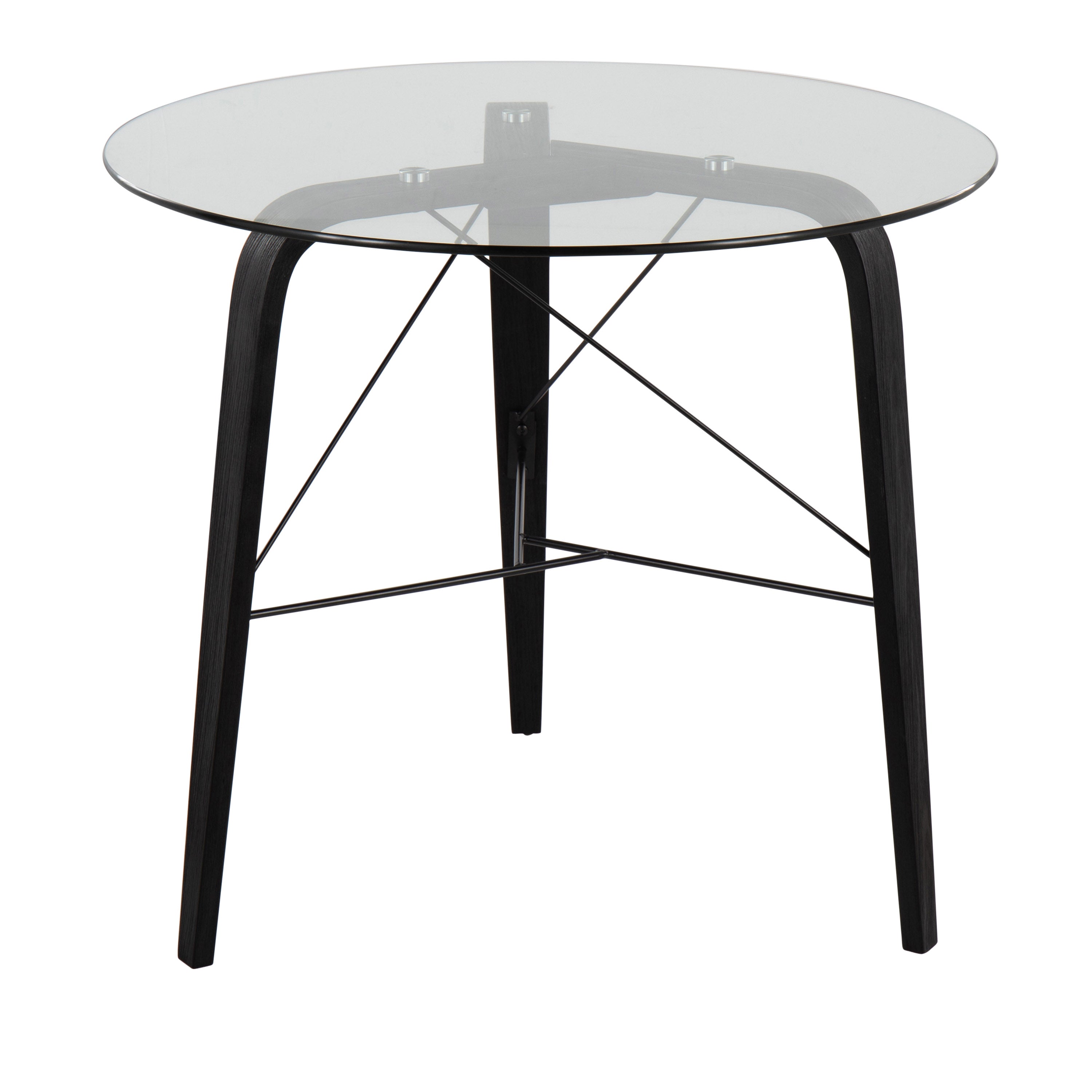 Mid-Century Modern Round Dinette Table