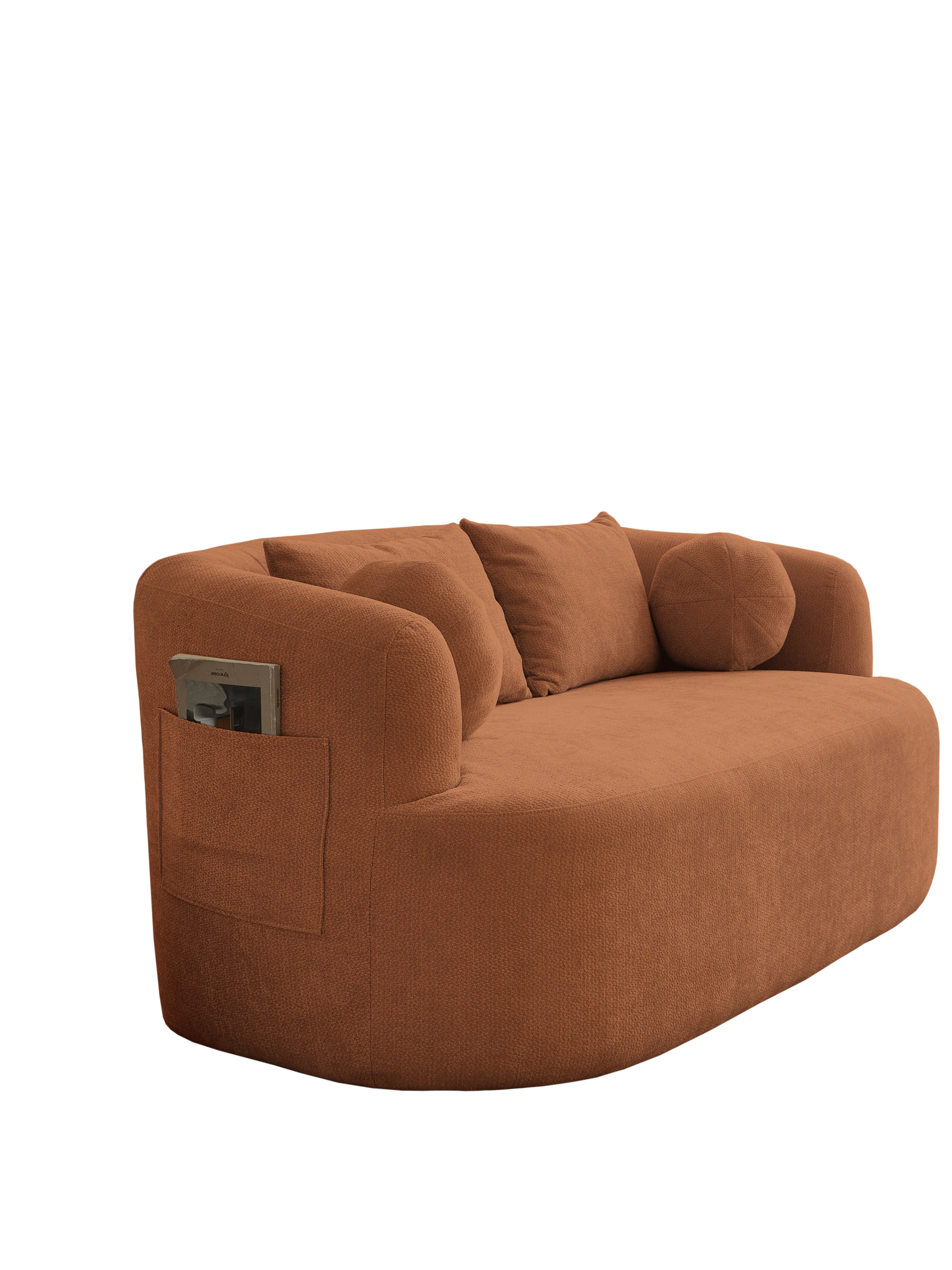 Sofa-in-a-Box Memory Foam 2-Seater Couch