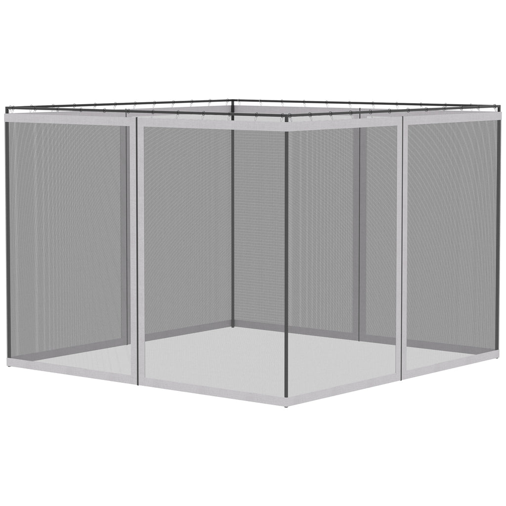 Outsunny 10' x 13' Replacement Mesh Sidewall Netting
