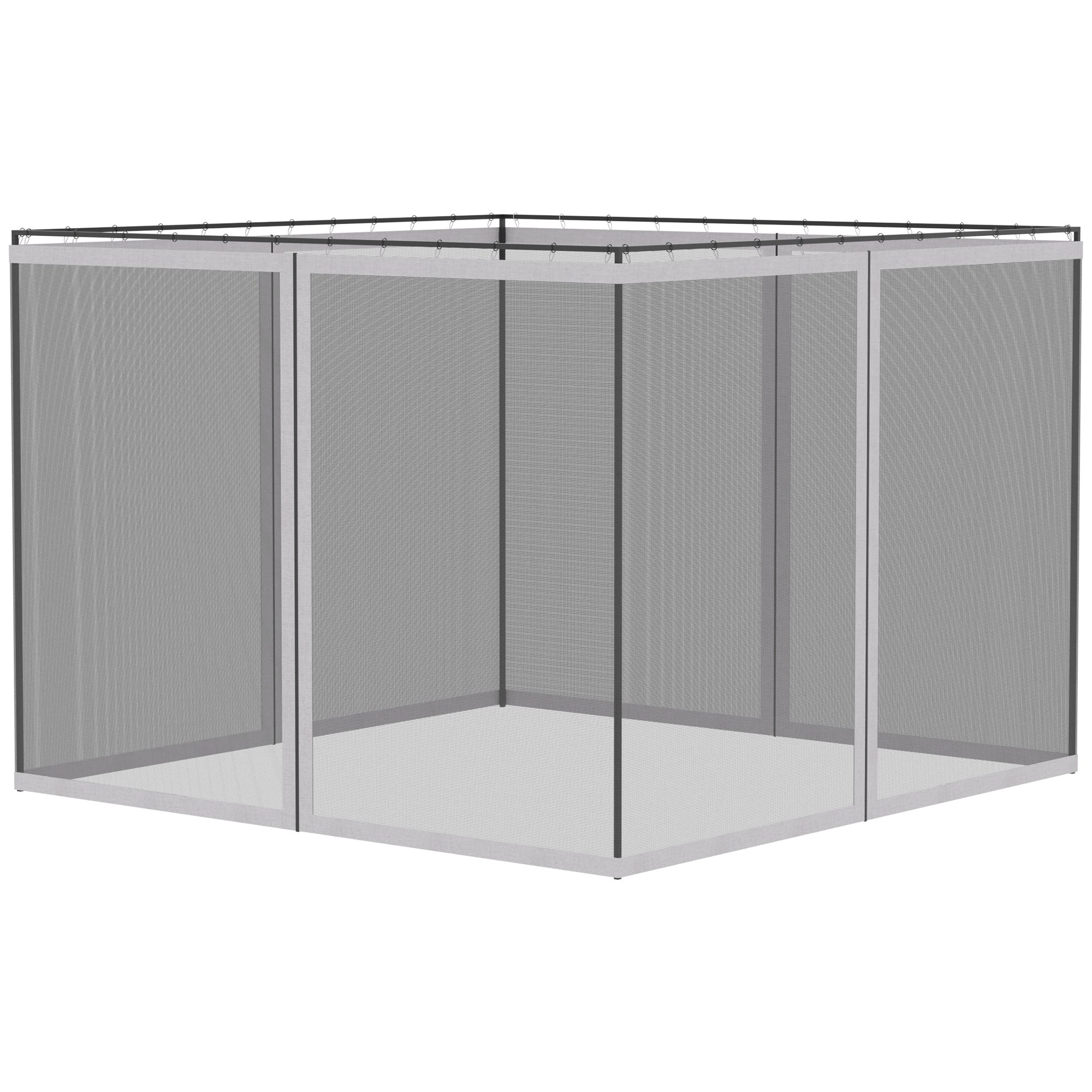 Outsunny 10' x 13' Replacement Mesh Sidewall Netting