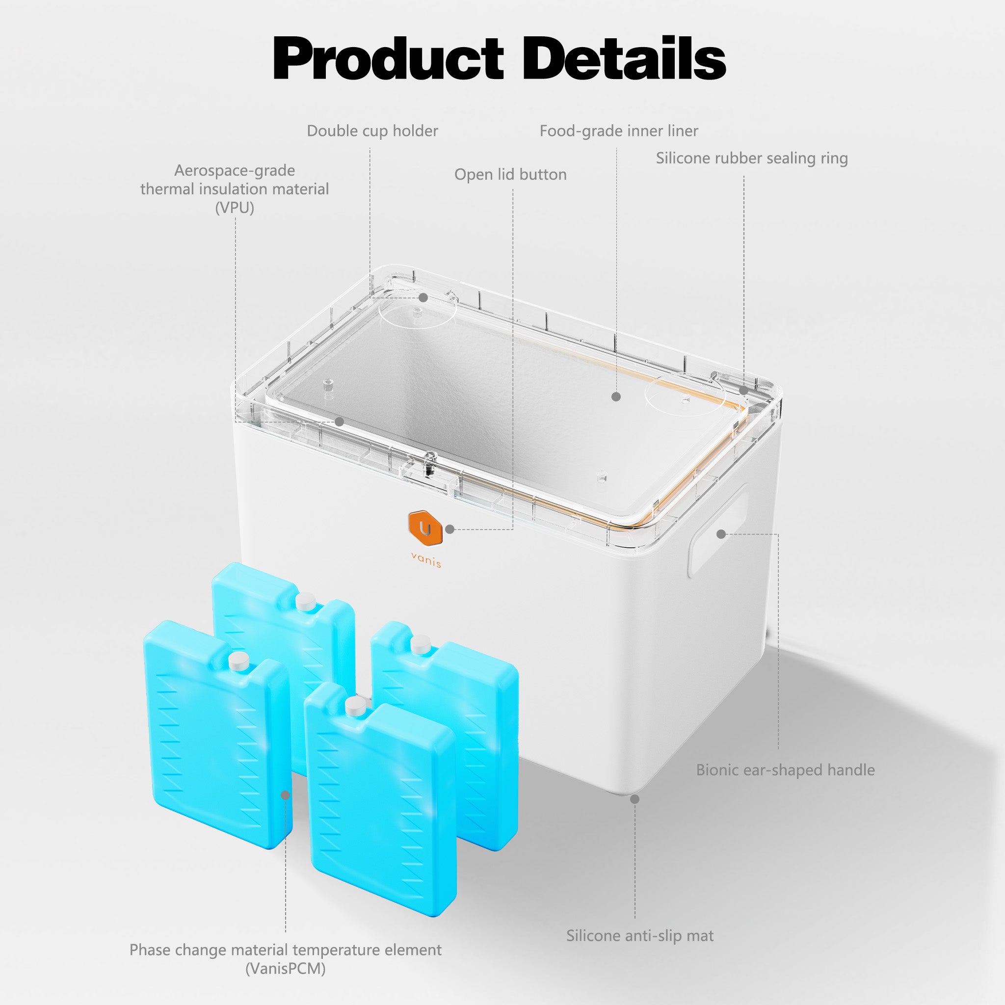 U8Pro Aerospace Grade Vacuum Insulated Cooler, 30QT