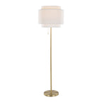 Tier 64" Contemporary Metal Floor Lamp