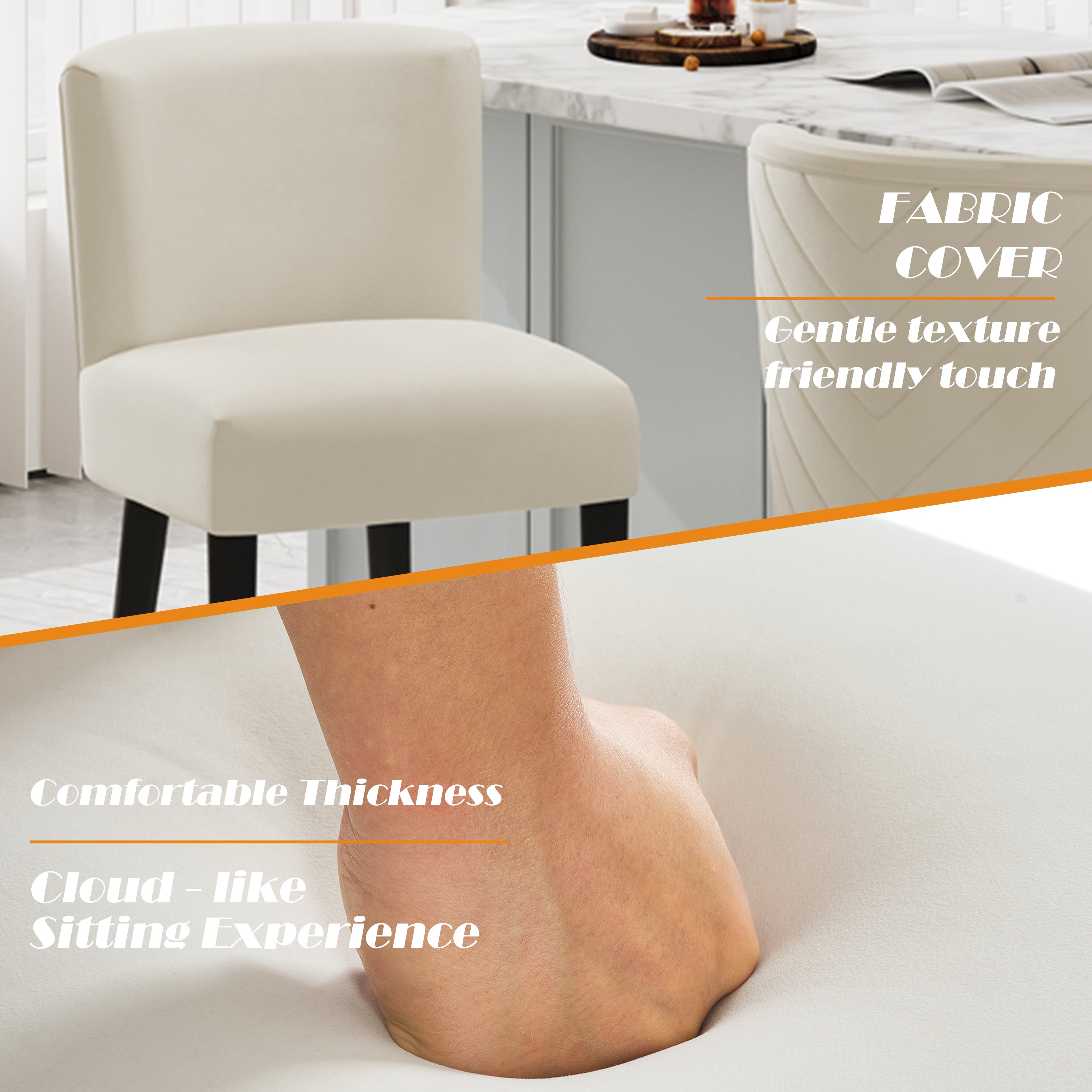 27-Inch Modern Counter Stool