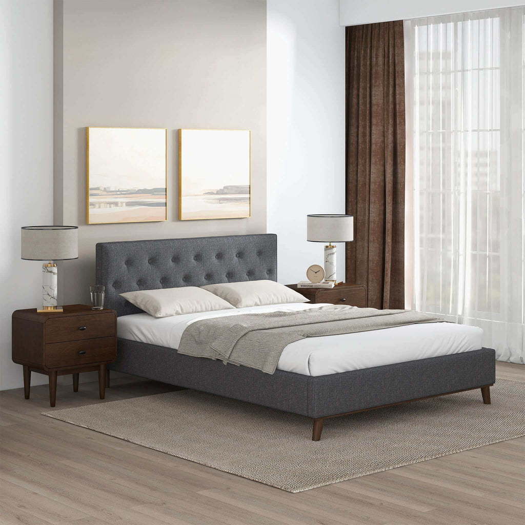 Graceville King Fabric Platform Bed