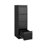 4 Drawer Vertical File Cabinet with Lock