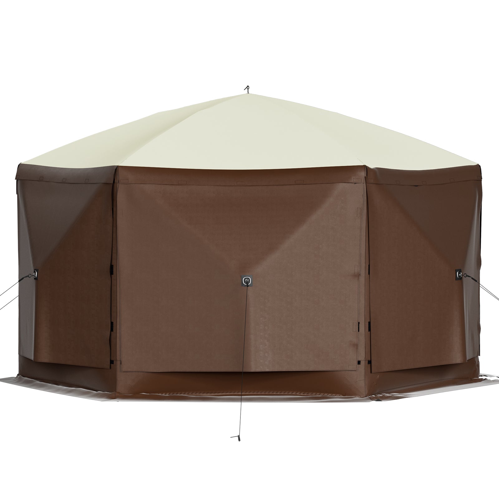 Camping Gazebo Tent - 10'x10' Pop-up Canopy