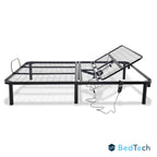 BTHU California King Adjustable Bed Base With Head Position Adjustment