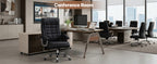 Executive Office Chair - High Back PU Leather Desk Chair