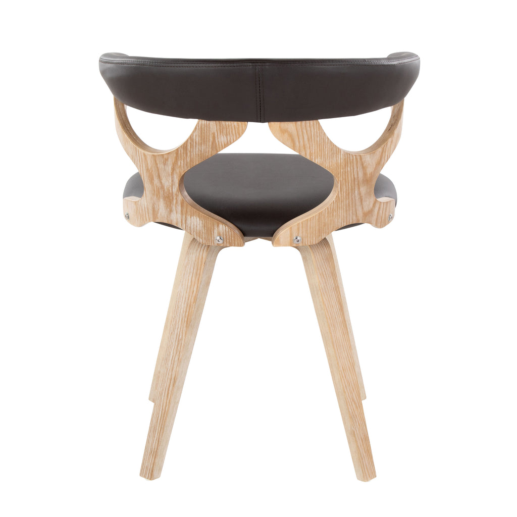 Gardenia Mid-Century Modern Dining/Accent Chair