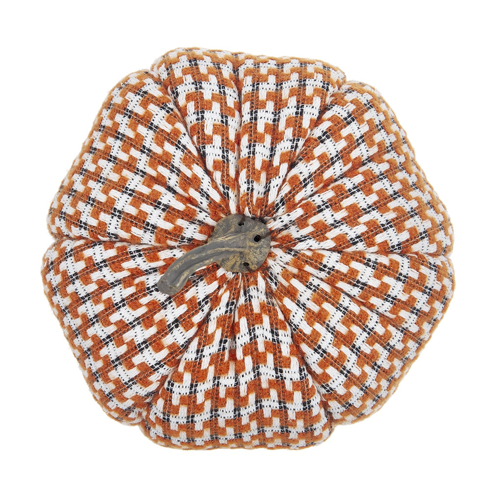 Set of 2 Fabric Pumpkins