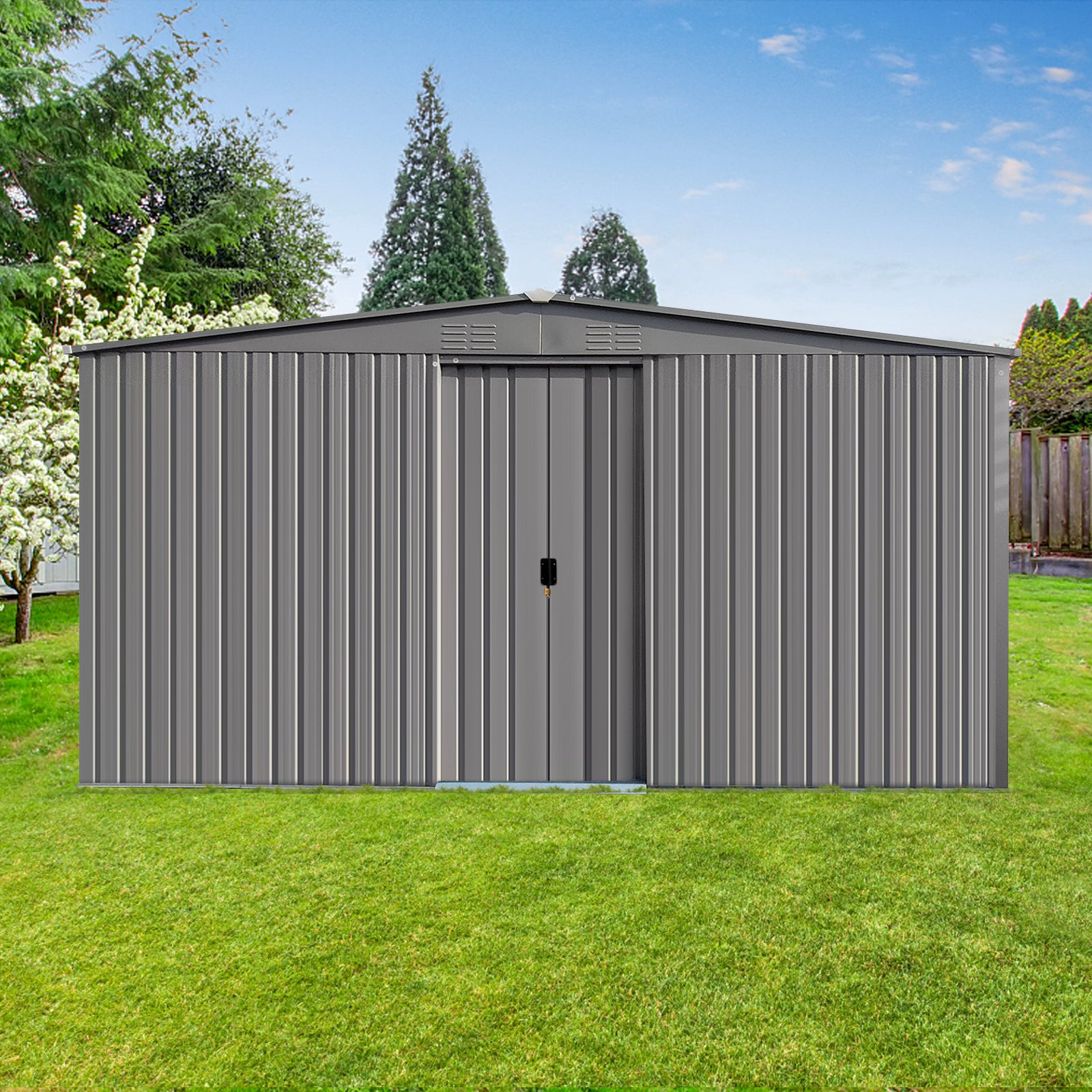 13x11ft New Outdoor Storage Shed