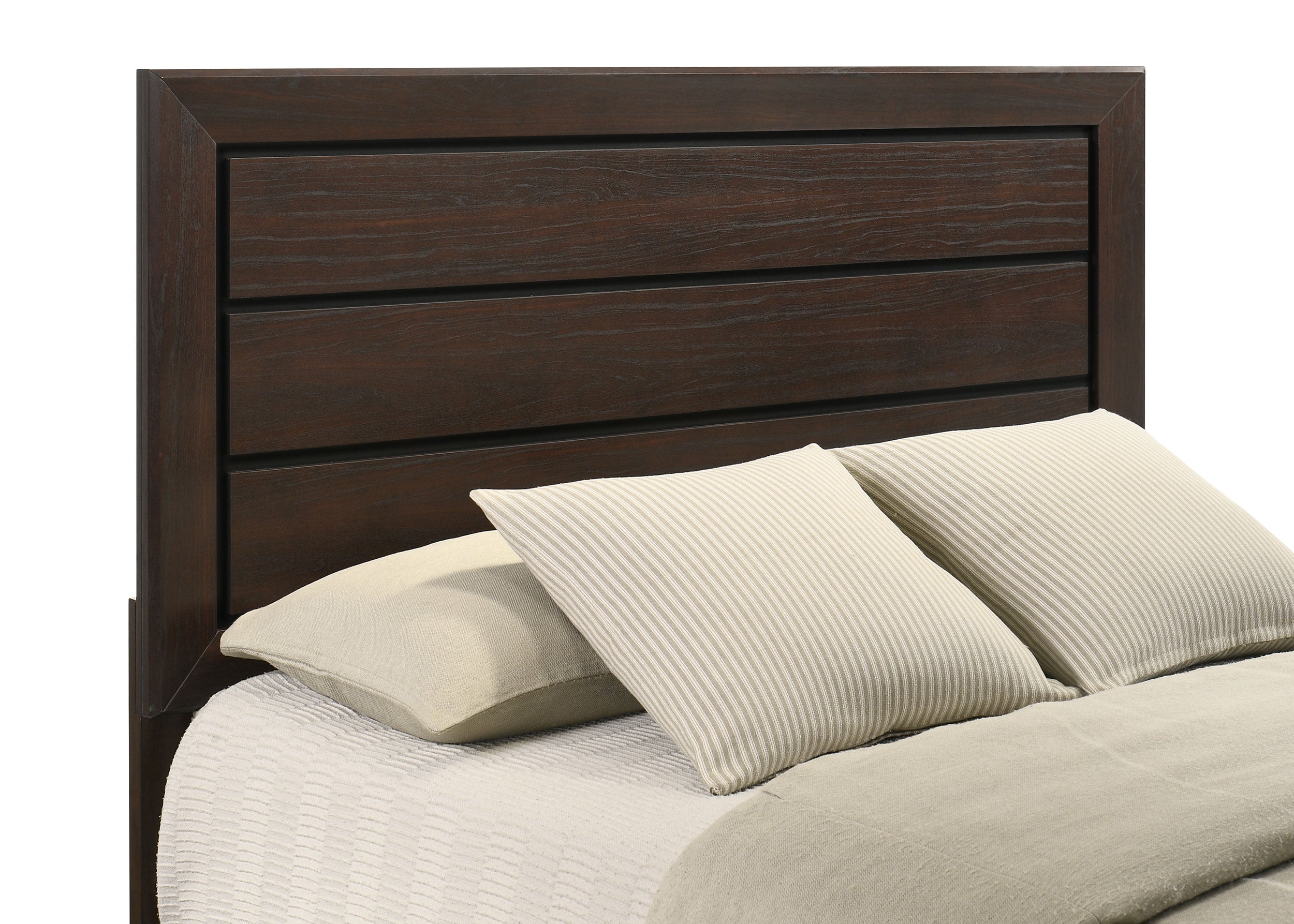 Oatfield Dark Cocoa 5-Piece Eastern King Bedroom Set