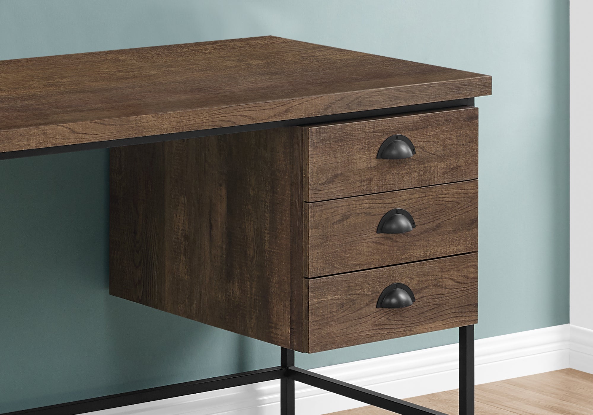Computer Desk with Storage Drawers