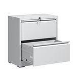 2 Drawer Lateral File Cabinet with Lock