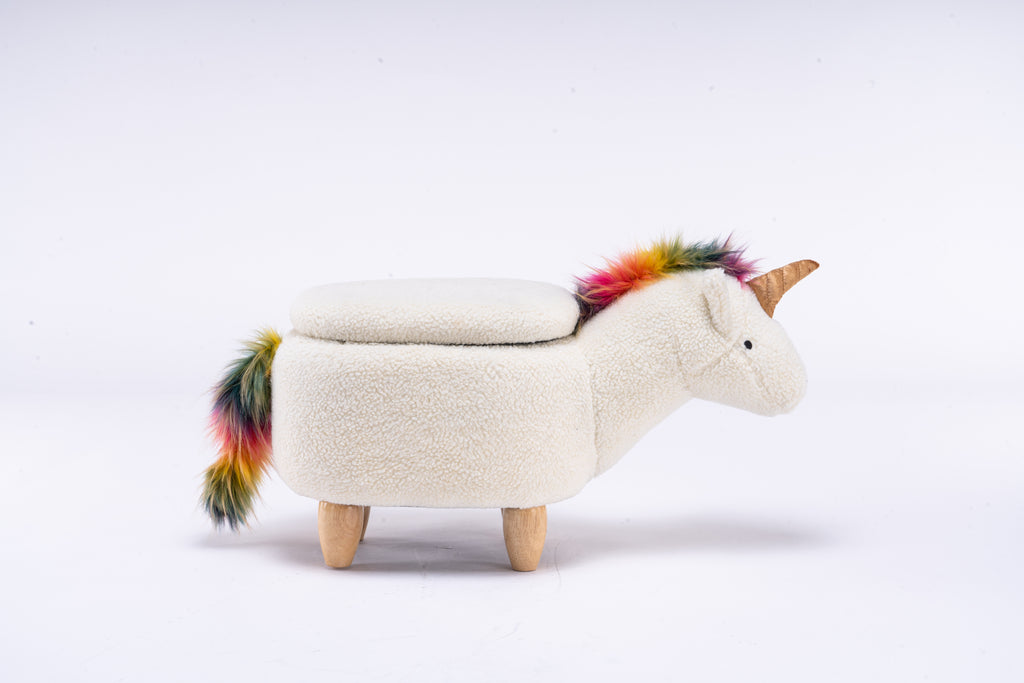 Uma the Unicorn Storage Ottoman