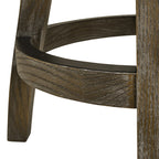 Henry 27" Armless Swivel Counter Height Bar Stool