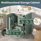 24-Inch Light Bathroom Vanity Cabinet