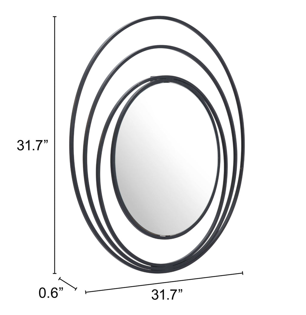 Luna Round Mirror