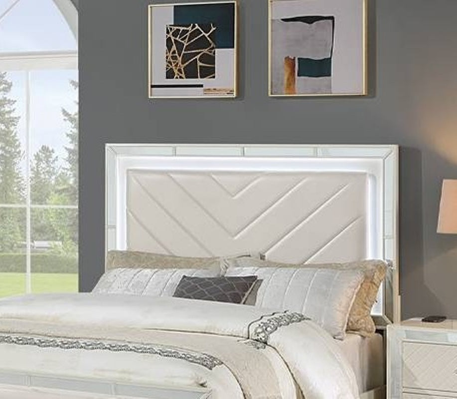Majestic King Size Bed with Nightstands - 3pc Set