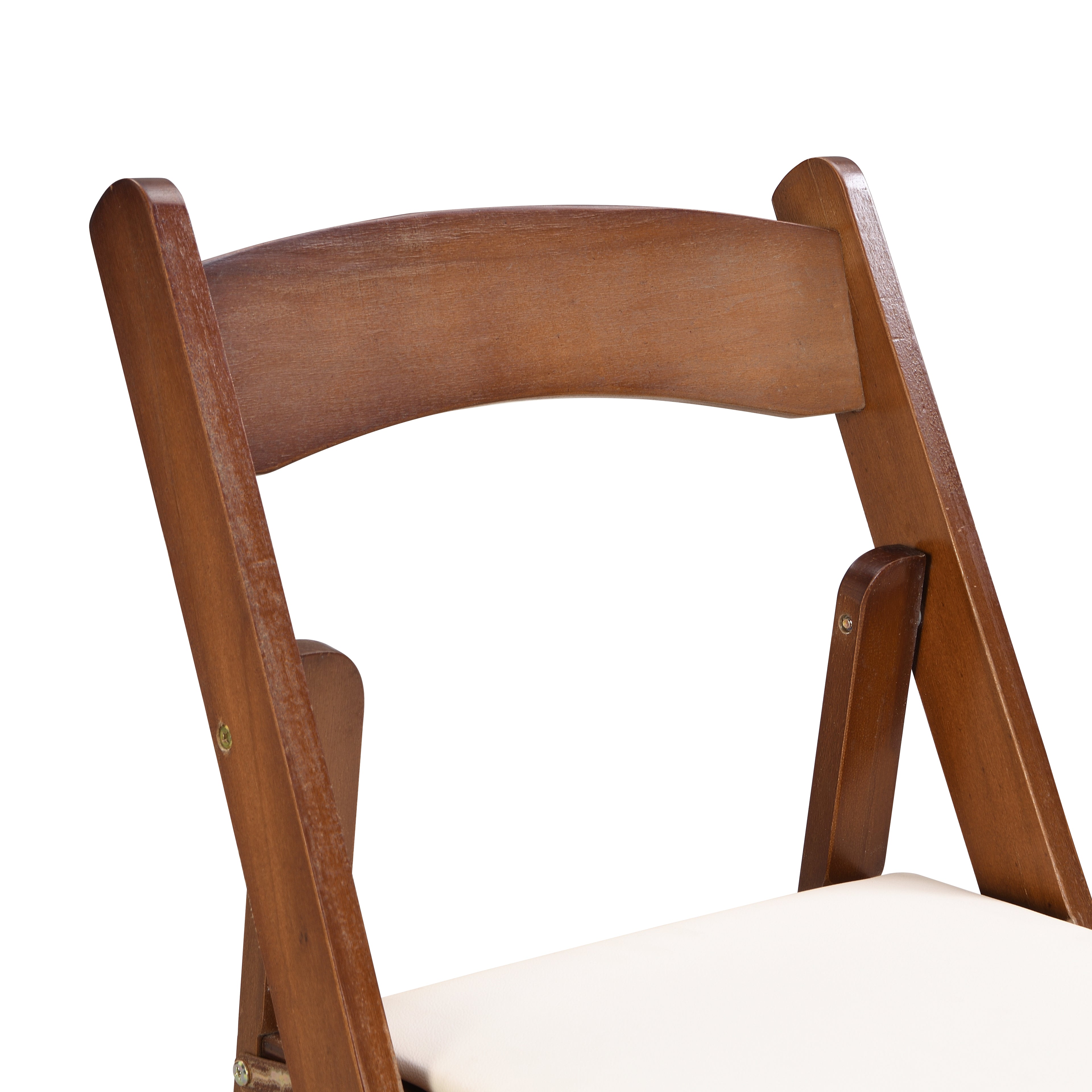 Upholstered Folding Chair Set (4PCS)