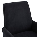 Mid-Back Liftable Office Chair in Black