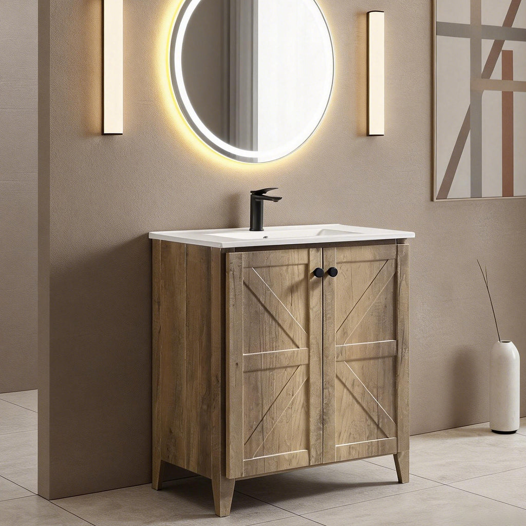 30 Inch Antique Bathroom Vanity