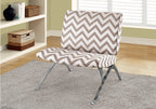 Accent Chair, Armless, Fabric
