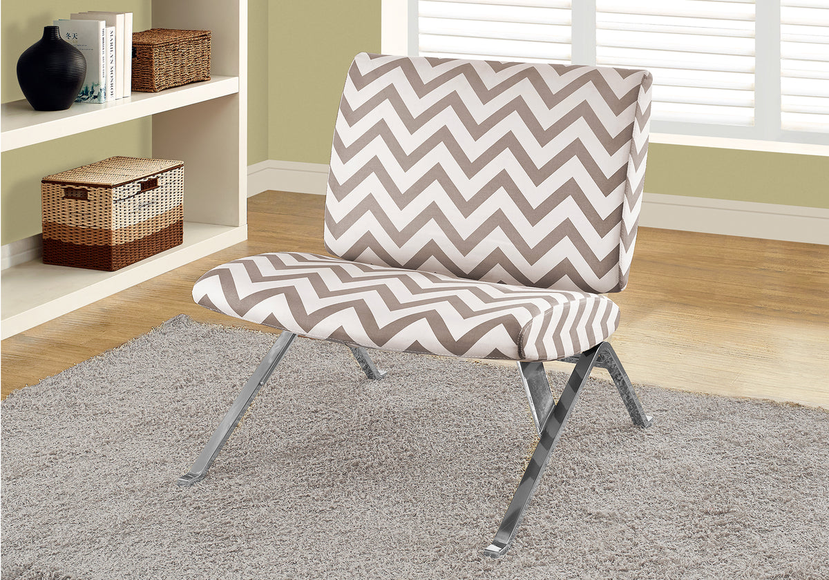 Accent Chair, Armless, Fabric