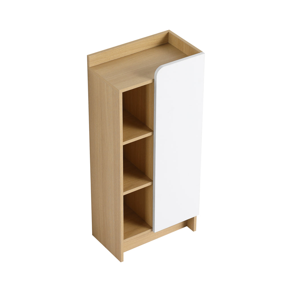 16" Medium Light Bathroom Storage