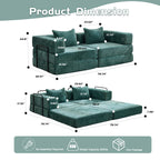 Compression Sofa: Convertible Floor Sofa Bed