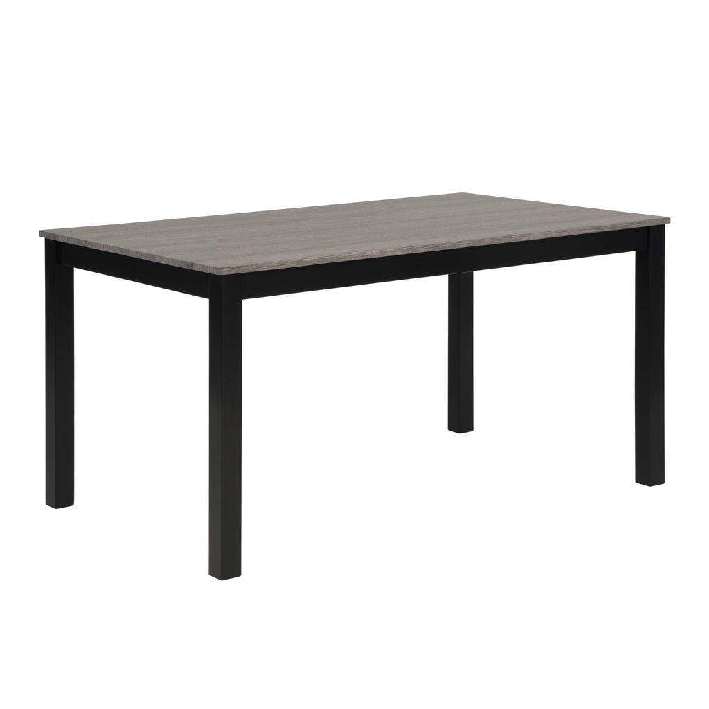6-Piece Dining Table Set with Bench and Chairs