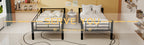Twin Over Twin Metal Bunk Bed for Kids