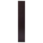 8-Shelf Cappuccino Geometric Bookcase