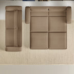 93" King Size Sleeper Sofa Bed - 3 in 1 Convertible