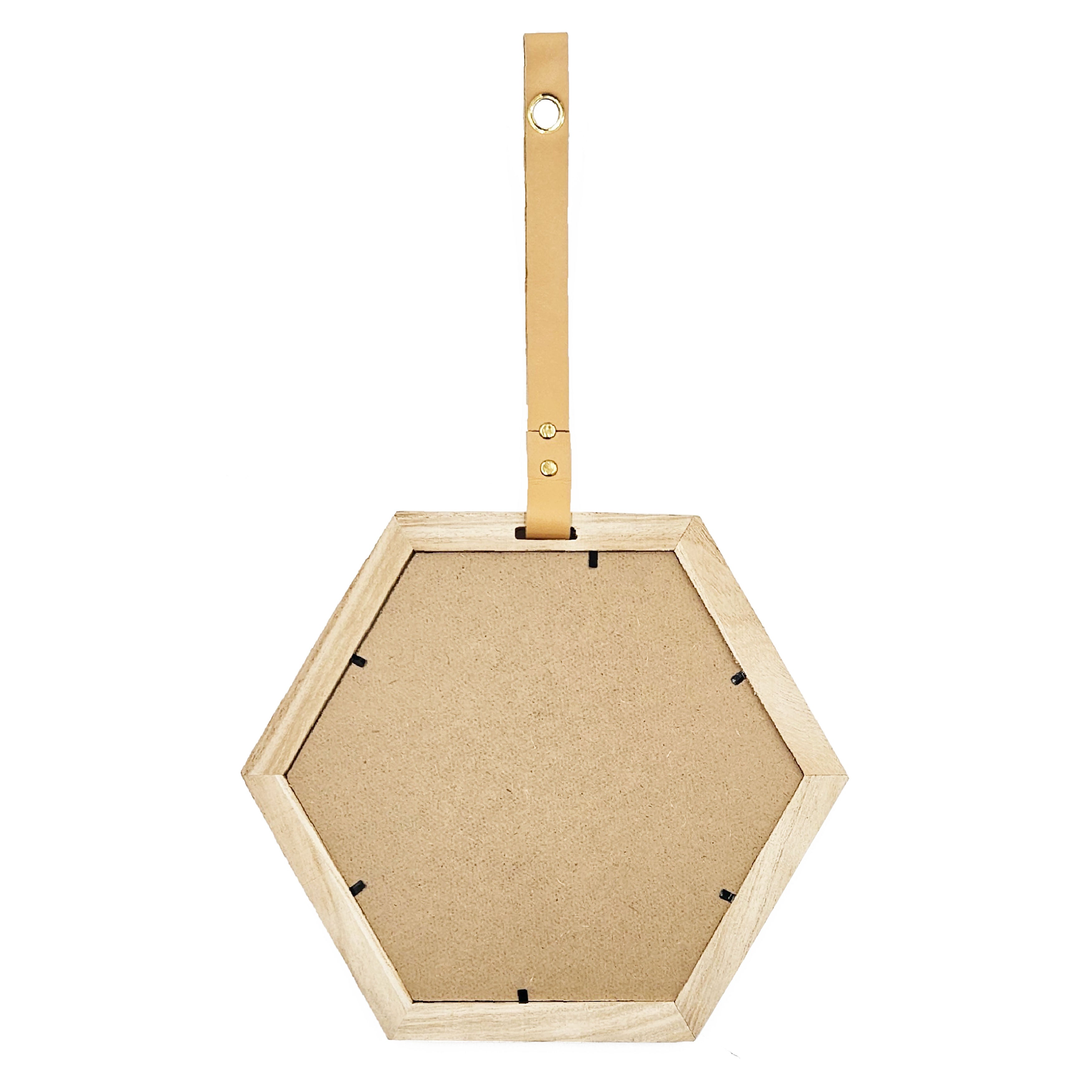 Harlan Hexagon Mirror - Set of 2 Wall Accents