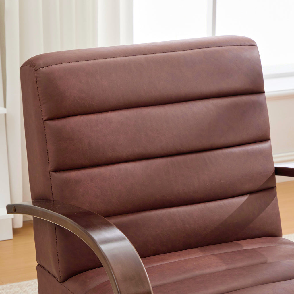 30.7"W Modern Upholstered 360° Swivel Accent Chair