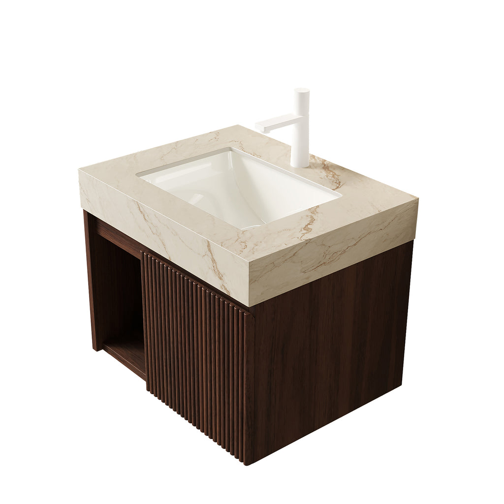 Eiden 24" Bathroom Vanity & Sink Floating Storage Cabinet