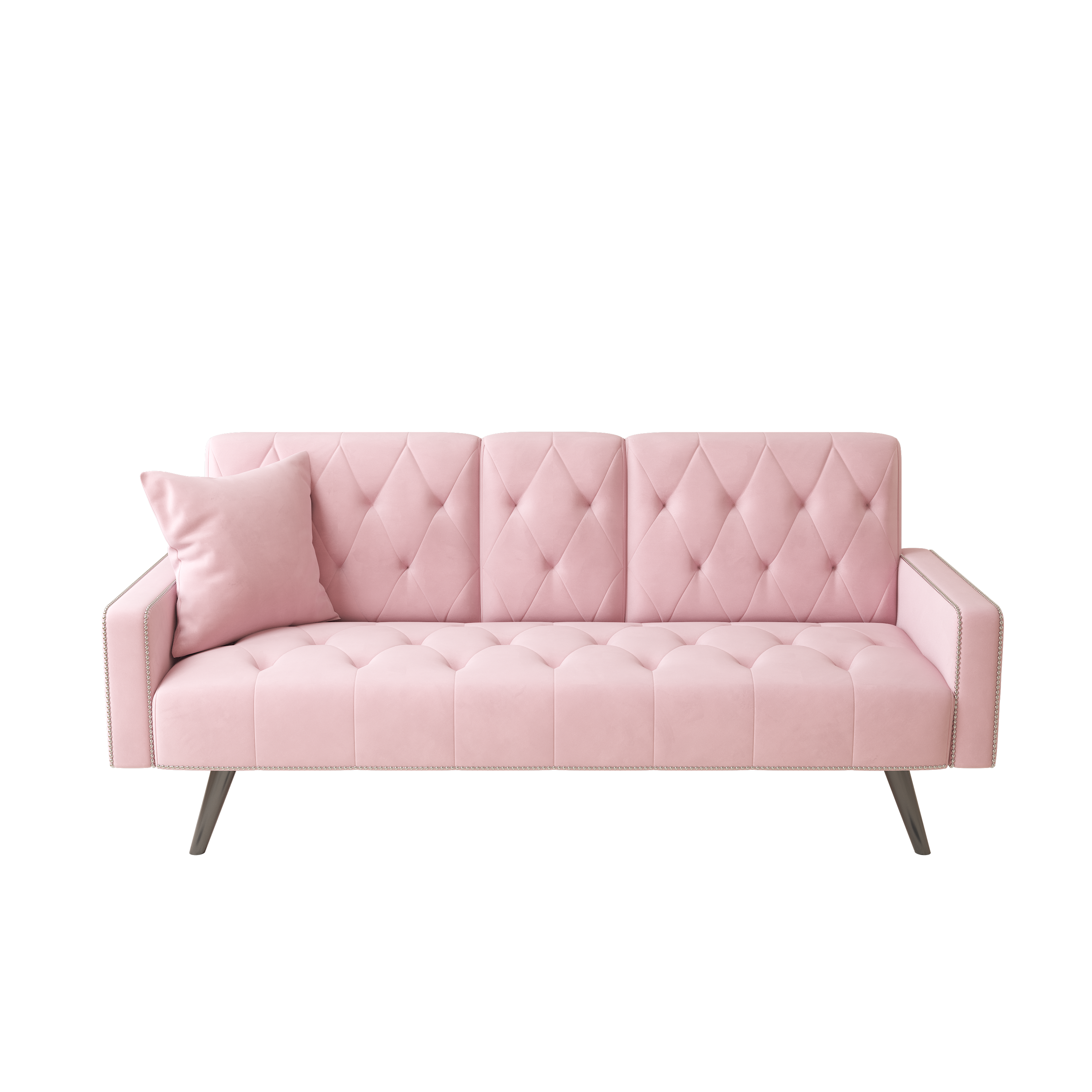 1730 Sofa Bed with Armrest and Two Cup Holders